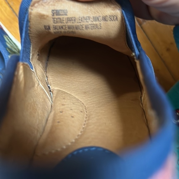 😊 Sofft Women's Somers Slip On Shoes Boho Denim Canvas Embroidered 8.5 - Picture 14 of 16